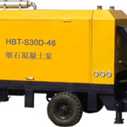 Hbt-s30d-46 diesel engine concrete pump